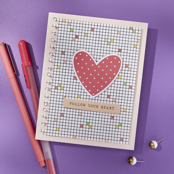 Spellbinders Journal Grid Registration Press Plates From the Take Note Collection