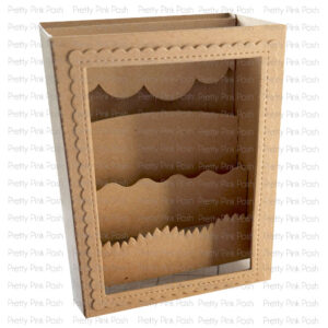 Pretty Pink Posh Die Shadow Box