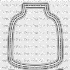 Pretty Pink Posh Die Vase Shaker