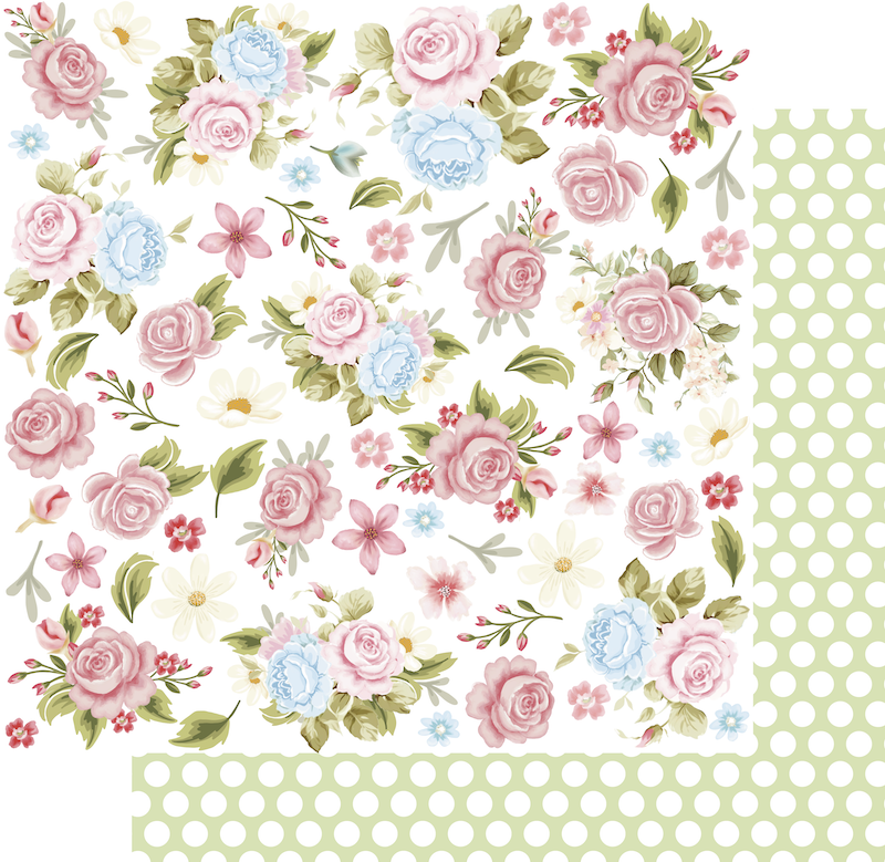 Uniquely Creative Patchwork Roses 12X12 Jelly Roll
