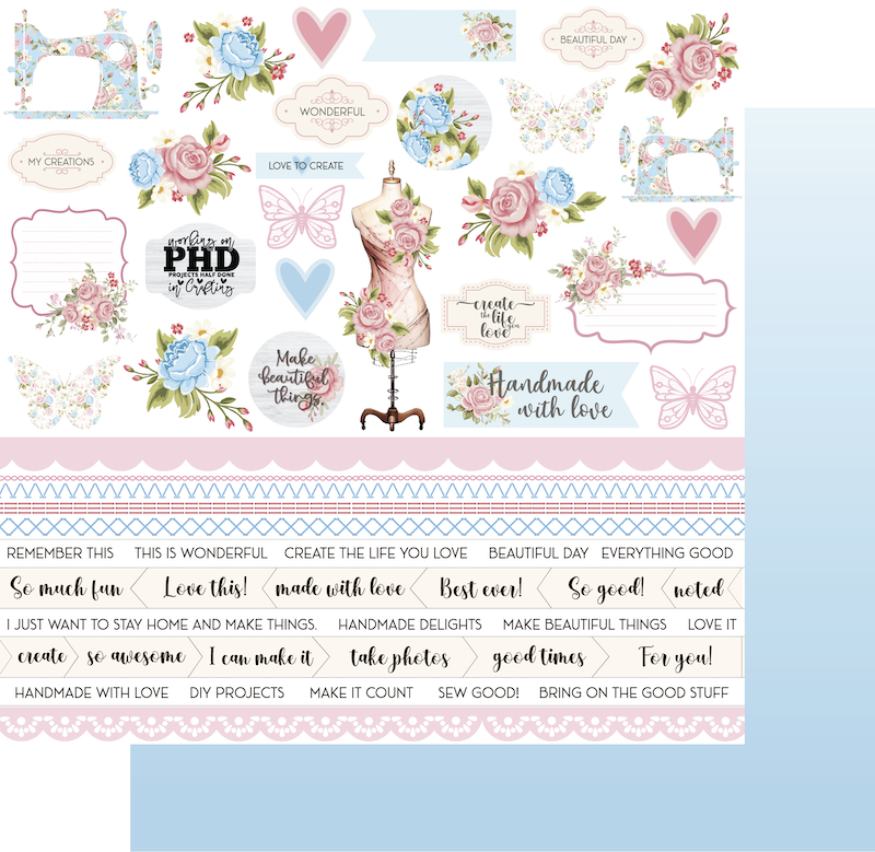 Uniquely Creative Patchwork Roses 12X12 Layer Cake