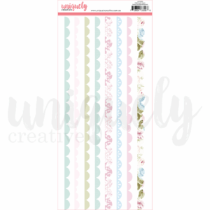 Uniquely Creative Patchwork Roses Scalloped Borders