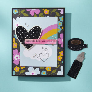 Spellbinders Labels & Icons Etched Dies from the Crafty Babe Collection with Simple Stories