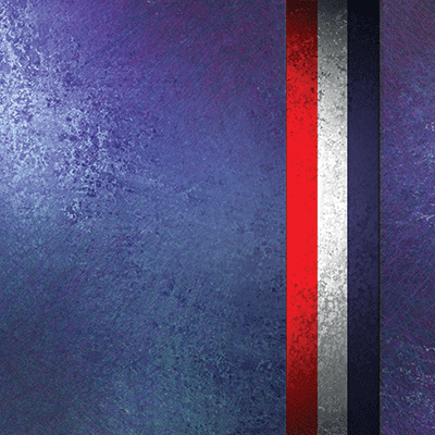 Reminisce Red, White, Blue 12X12 Field of Blue