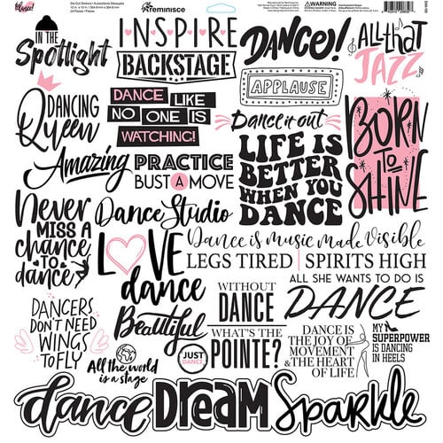 Reminisce Dance 12X12 Sticker Reminisce Dance 12X12 Sticker