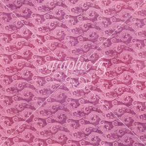Graphic 45 Seas the Day 12X12 Purple Violet Pattern & Solid Sheet