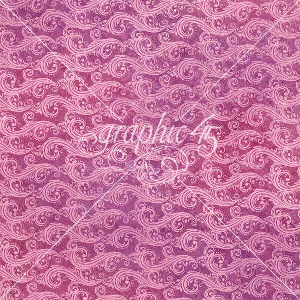 Graphic 45 Seas the Day 12X12 Purple Violet Pattern & Solid Sheet