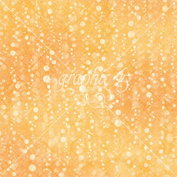 Graphic 45 Seas the Day 12X12 Sunshine Yellow Pattern & Solid Sheet