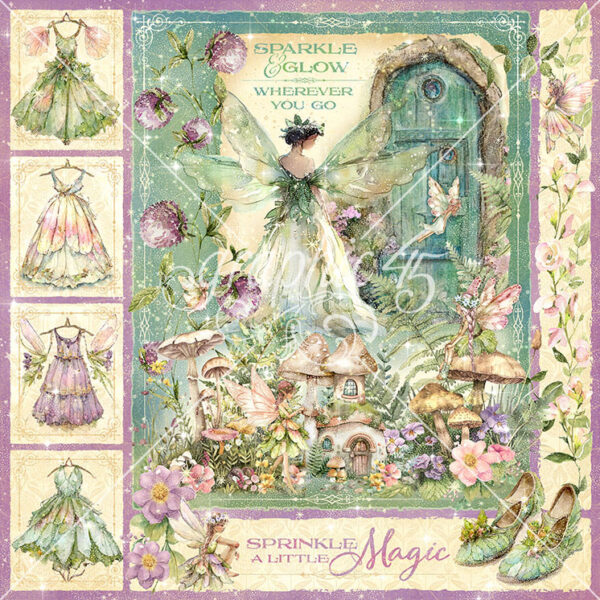 Graphic 45 Fairy Boutique 12X12 Fairy Boutique
