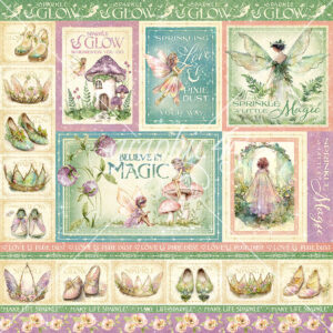 Graphic 45 Fairy Boutique 12X12 Sprinkle A Little Magic