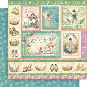 Graphic 45 Fairy Boutique 12X12 Sprinkle A Little Magic