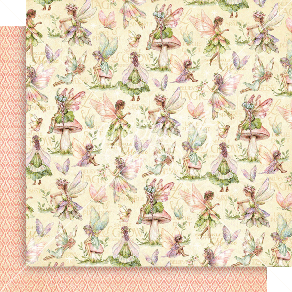 Graphic 45 Fairy Boutique 12X12 Woodland Sprites