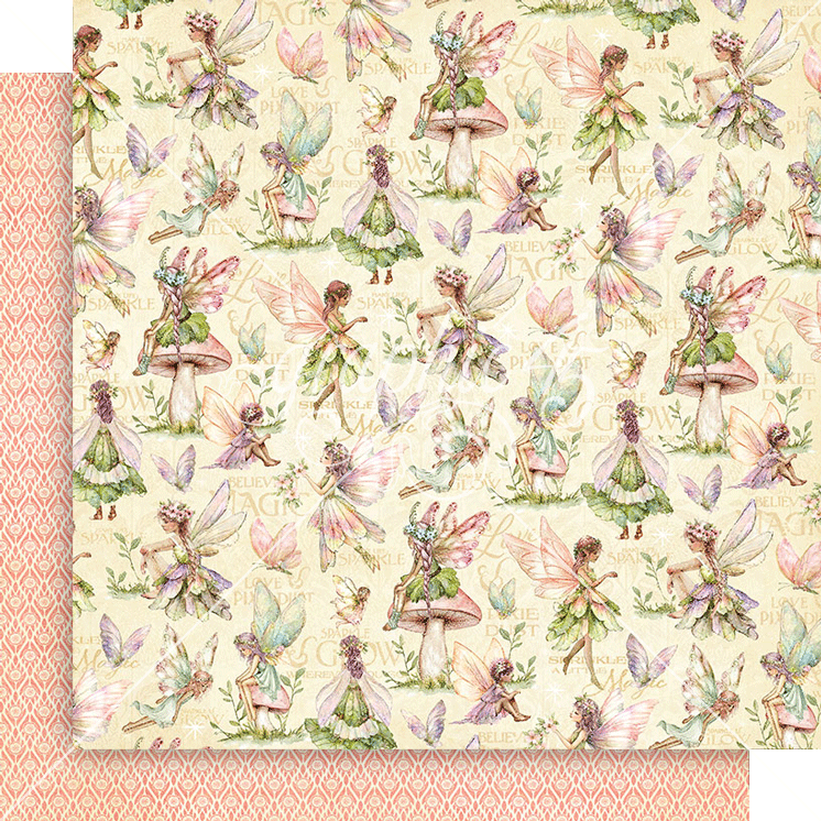Graphic 45 Fairy Boutique 12X12 Woodland Sprites