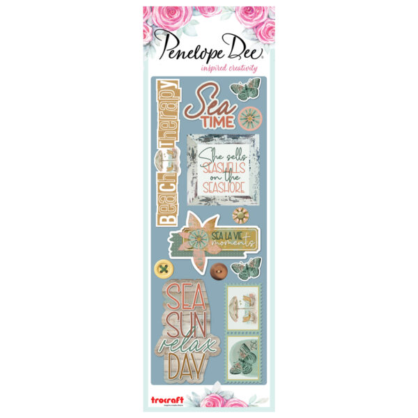Penelope Dee Sea La Vie Journal Gloss Stickers