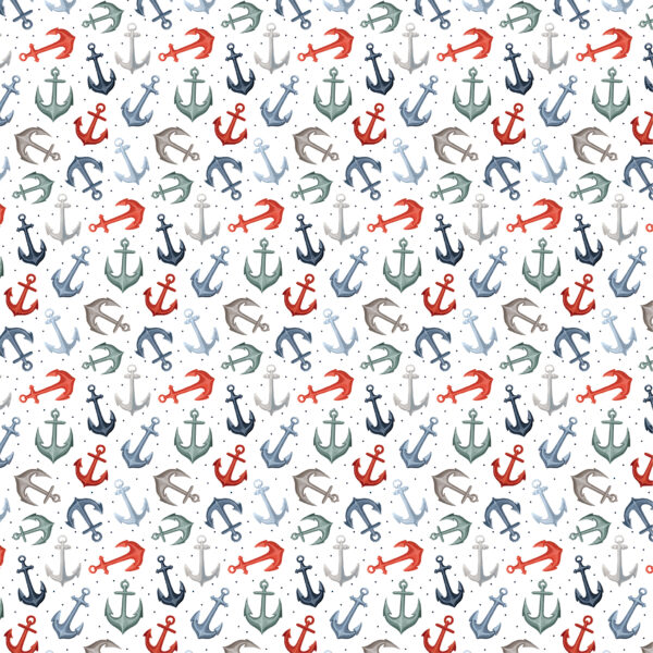 Carta Bella Seashore 12X12 Anchors Aweigh