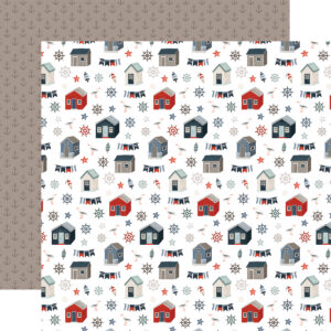 Carta Bella Seashore 12X12 Beach Front Houses