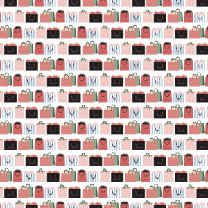 Echo Park Fashion 12X12 Shopping Spree Bags