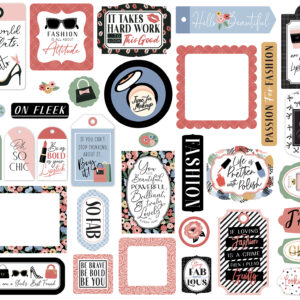 Echo Park Fashion Frames & Tags