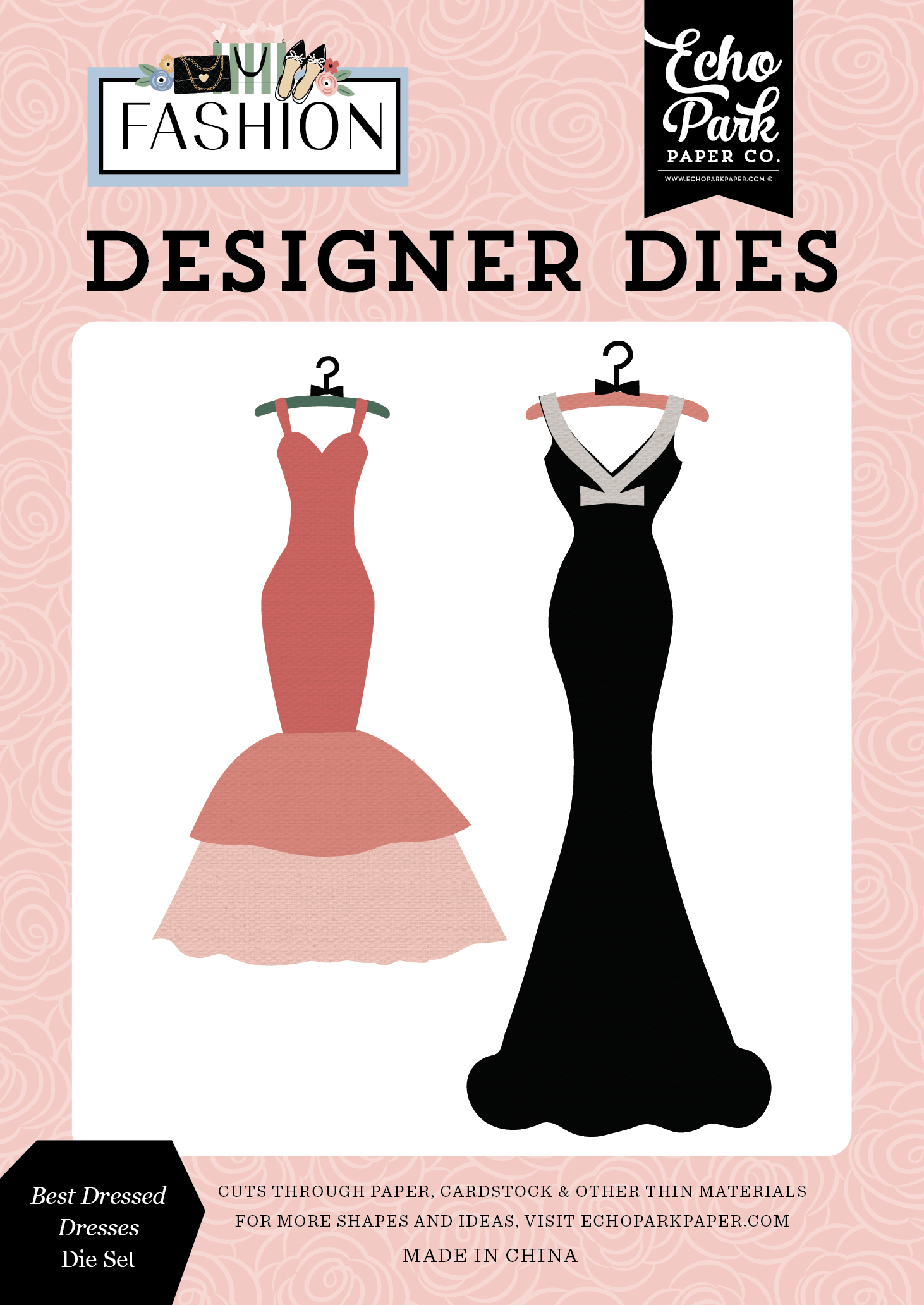 Echo Park Fashion Die Best Dressed Dresses