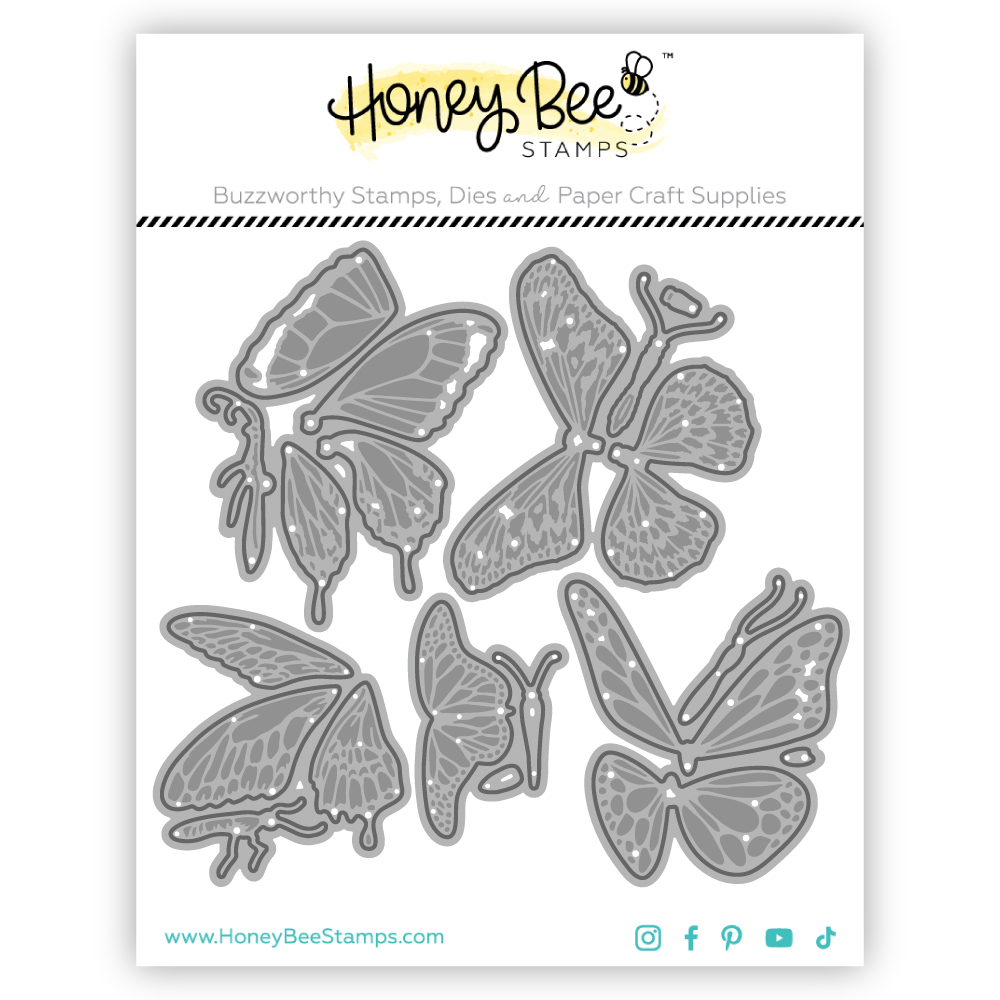 Honey Bee Lovely Layers: Butterflies Honey Cuts
