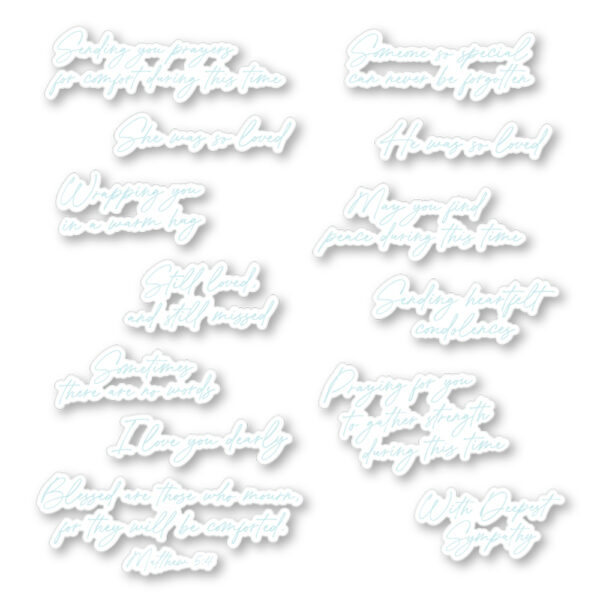 Honey Bee Heartfelt Condolences Honey Cuts