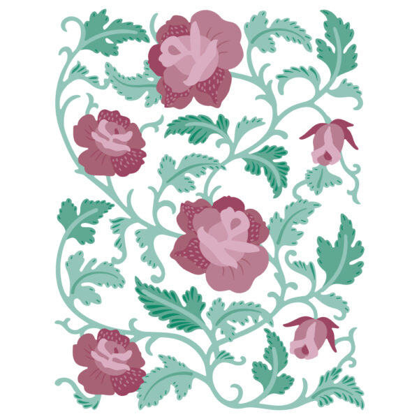 Honey Bee Bold Background: Chinoiserie Honey Cuts