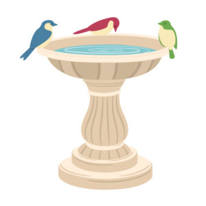 Honey Bee Lovely Layers: Bird Bath Honey Cuts