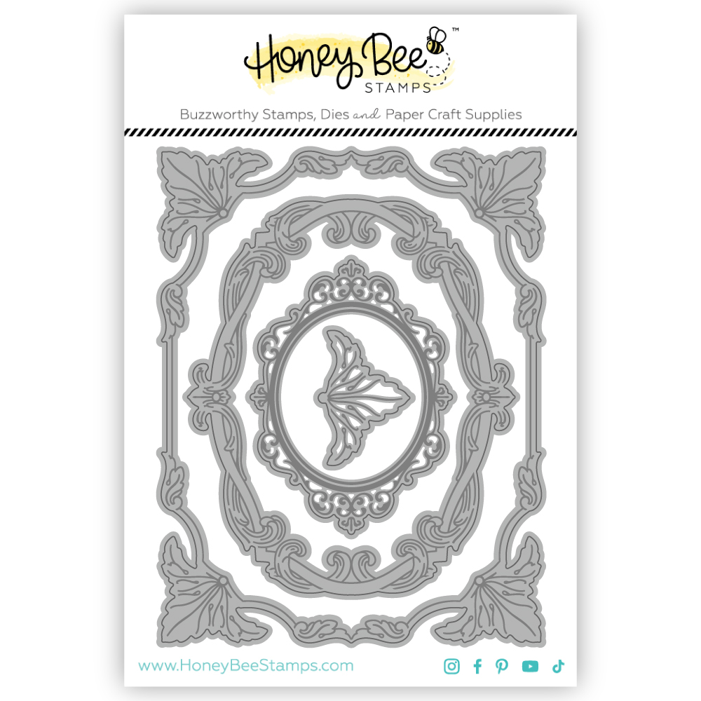 Honey Bee Antique Layering Frames Honey Cuts
