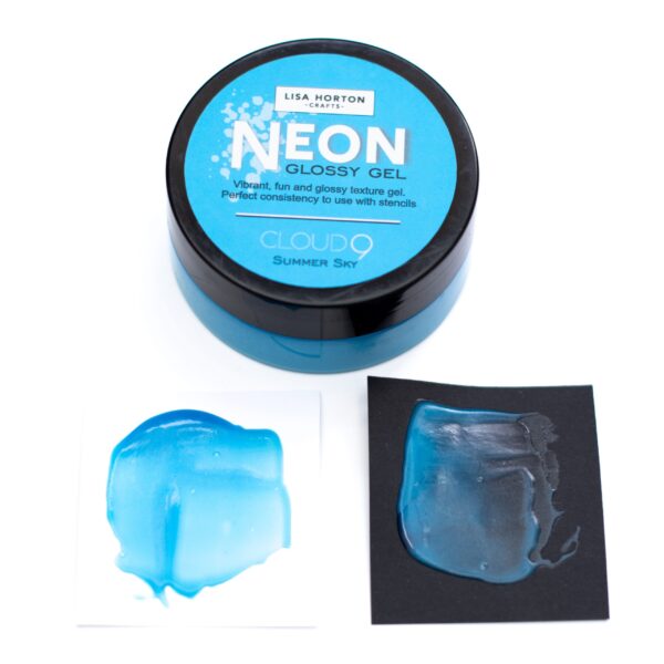 Lisa Horton Neon Glossy Gel Summer Sky