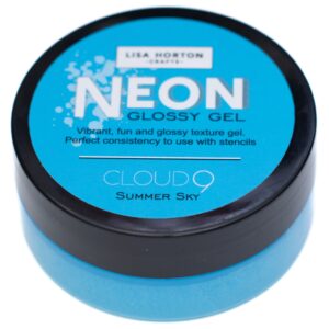 Lisa Horton Neon Glossy Gel Summer Sky