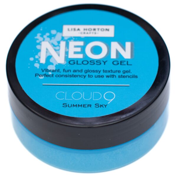 Lisa Horton Neon Glossy Gel Summer Sky