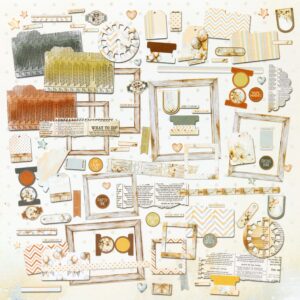 49 & Market Little Dreamers & Celebrations Die Cut Elements