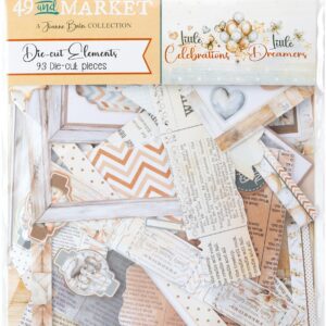 49 & Market Little Dreamers & Celebrations Die Cut Elements
