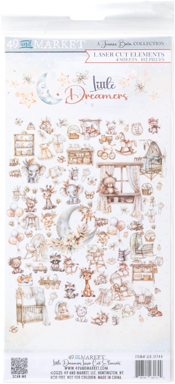 49 & Market Little Dreamer Elements Cutouts 49 & Market Little Dreamer Elements Cutouts