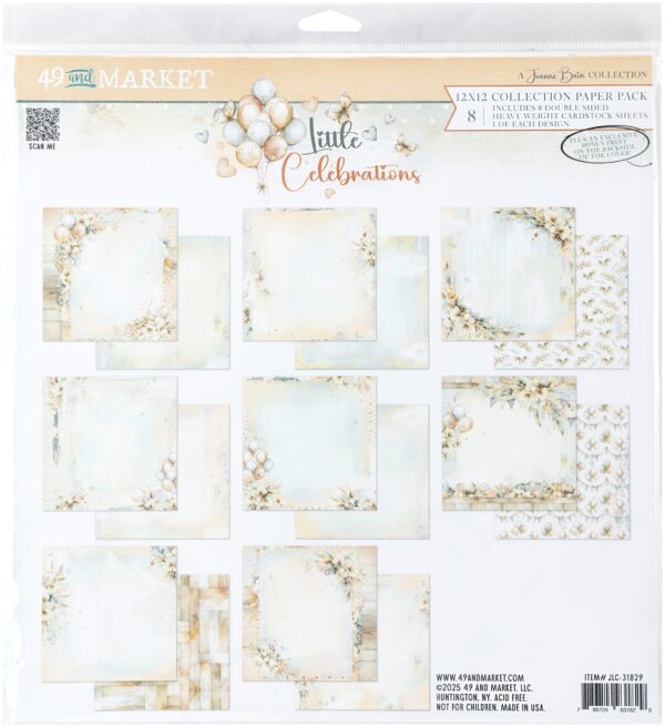 49 & Market Little Celebrations 12X12 Collection Pack