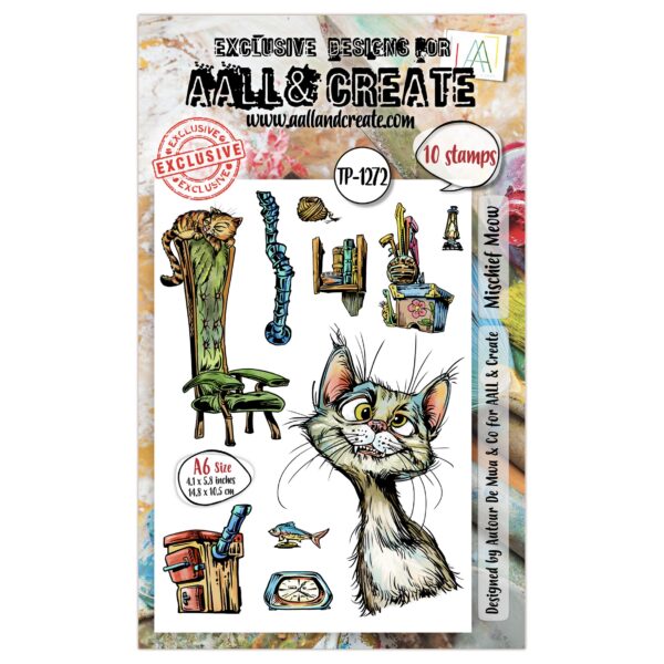 ALL & CREATE STAMP MISCHIEF MEOW