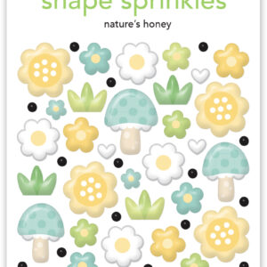 Doodlebug Nature's Honey Shape Sprinkles