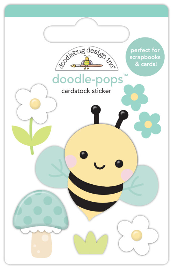 Doodlebug Bee Happy Doodlebug-pops