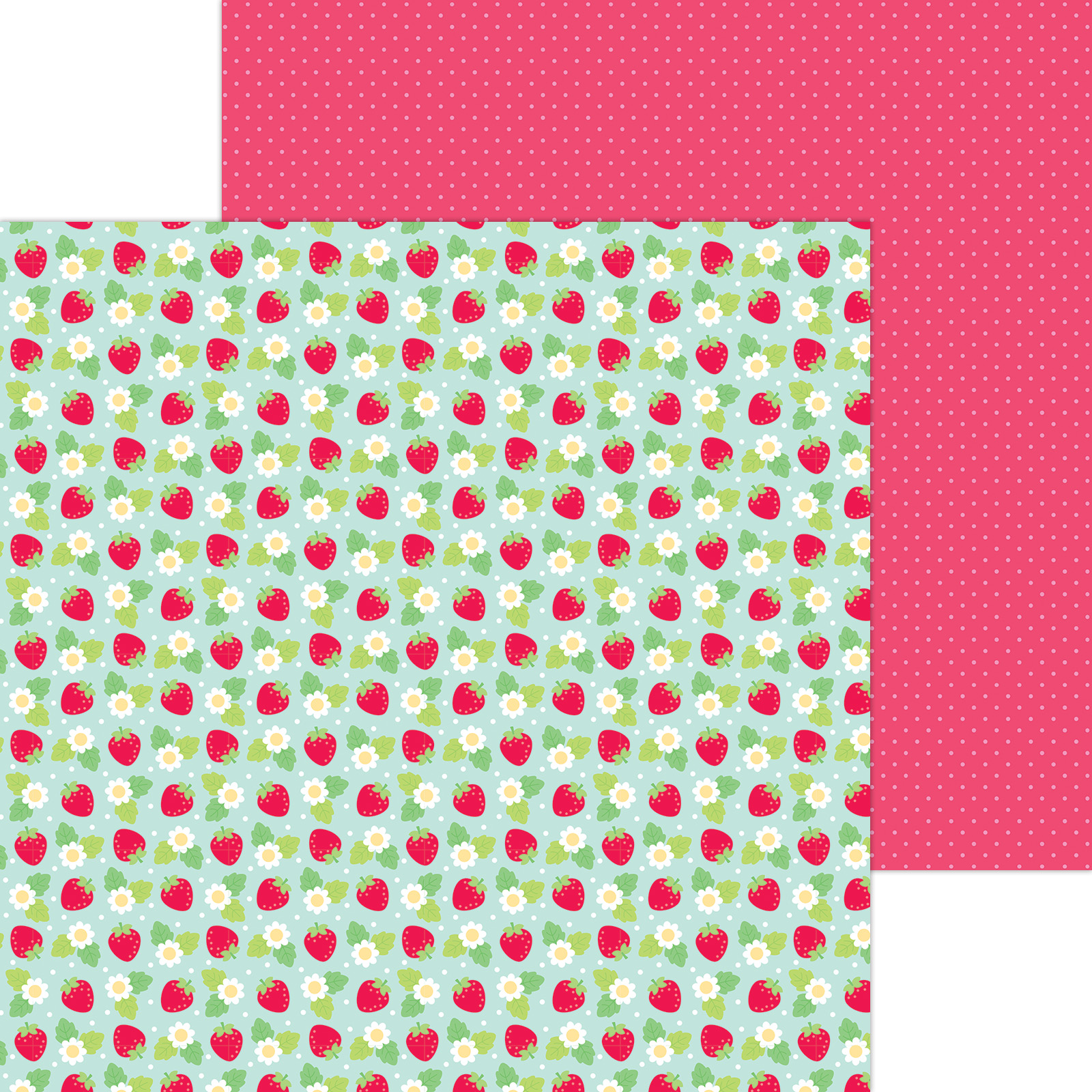 Doodlebug Berry Sweet 12X12 Berry Sweet