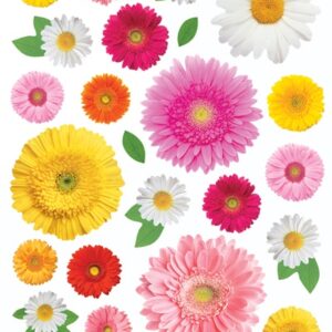 PAPER HOUSE STICKER GERBER DAISIES