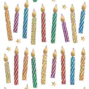PAPER HOUSE STICKER BIRTHDAY CANDLES