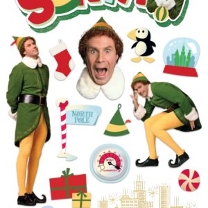 PAPER HOUSE STICKER ELF 3D