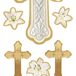 PAPER HOUSE STICKER CROSSES