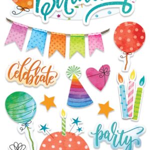 PAPER HOUSE STICKER BIRTHDAY CELEBRATION