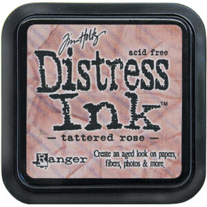 RANGER DISTRESS INK PAD TATTERED ROSE