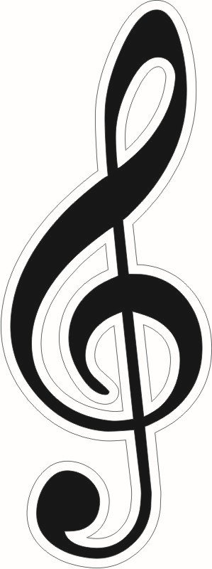 Petticoat Parlor Treble Clef