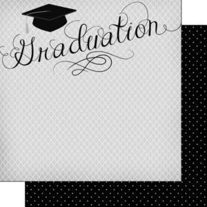 SCRAPBOOK CUSTOMS 12X12 ELEGANT GRADUATION