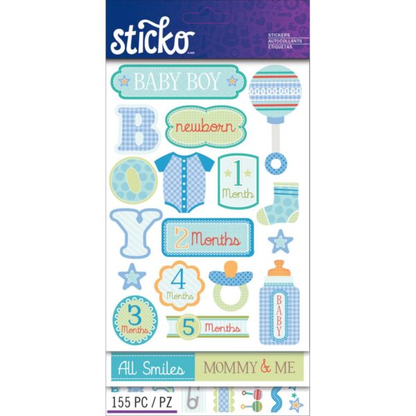 EK STICKO FLIP PACK BABY BOY