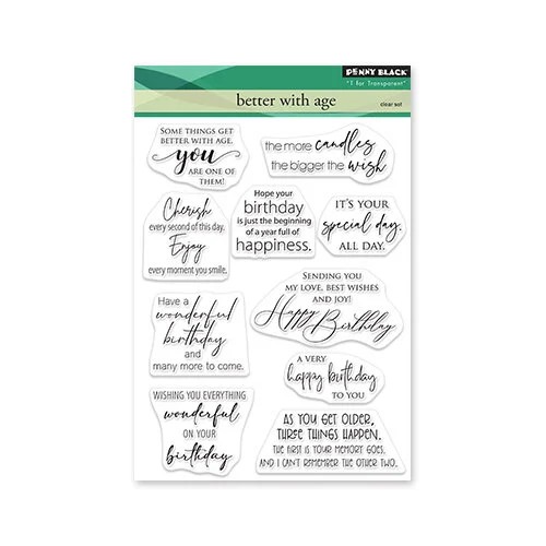 PENNY BLACK HUGGABLE CLEAR STAMP