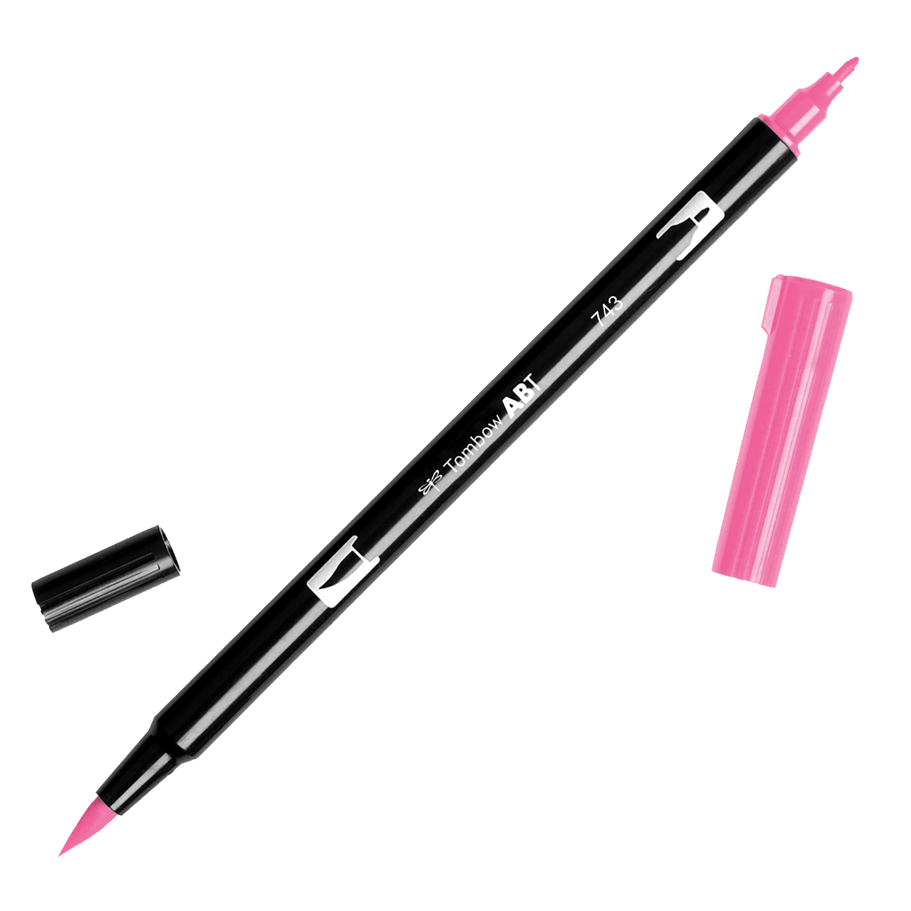 TOMBOW DUAL BRUSH 743 HOT PINK